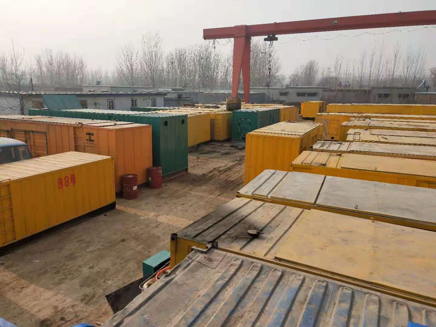 赤城租赁发电机-灰尘、风沙对柴油发电机组造成哪些不良影响？